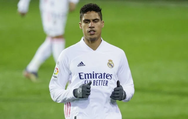 what number Raphael Varane could wear