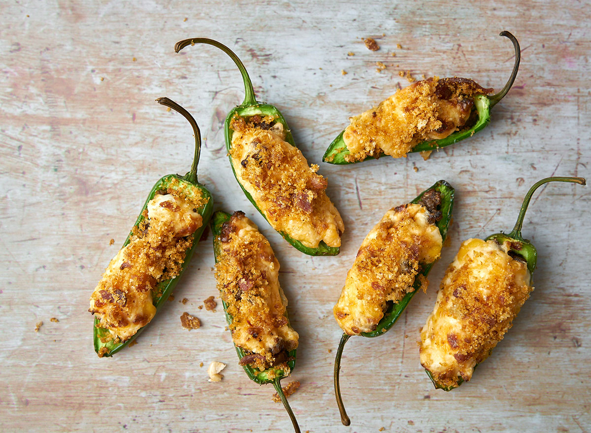 keto -filled jalapeno poppers