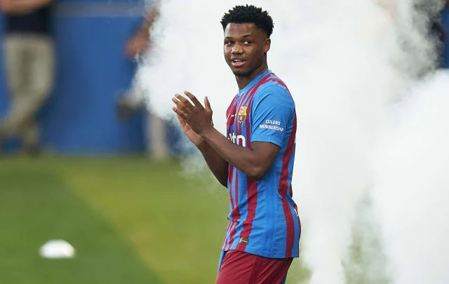 Ansu Fati returns to training