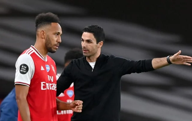 Arteta wants to sell Aubameyang