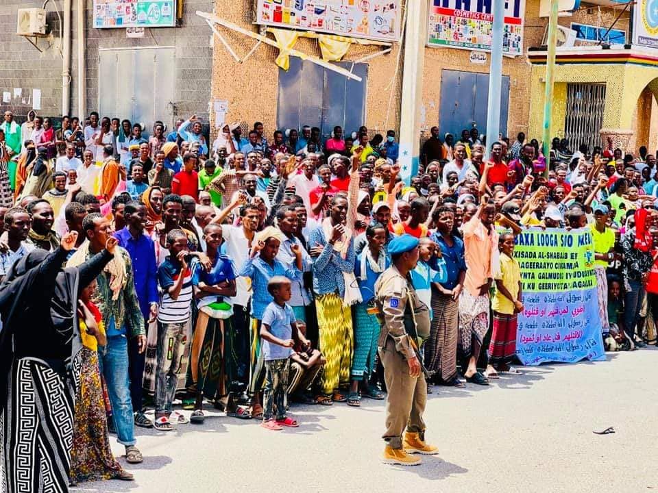 Dibad-bax ka dhan ah Al-Shabaab oo ka dhacay