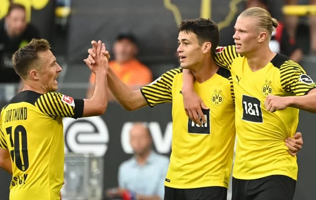 Dortmund matches and outcomes: season 2021/22