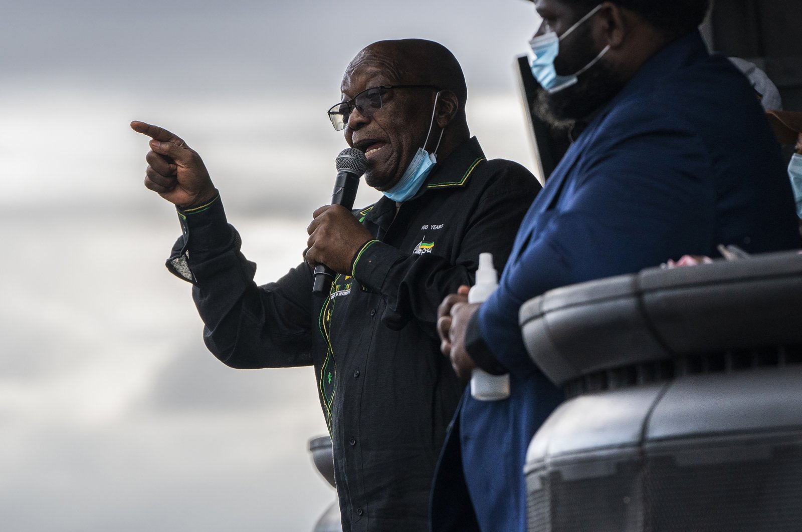 Former South African President Zuma was arrested
