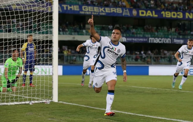 Greece Verona 1-3 Inter: Player score