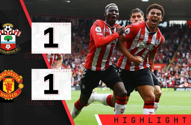 HIGHLIGHTS 90 SECONDS: Southampton 1-1 Manchester United |  premier league