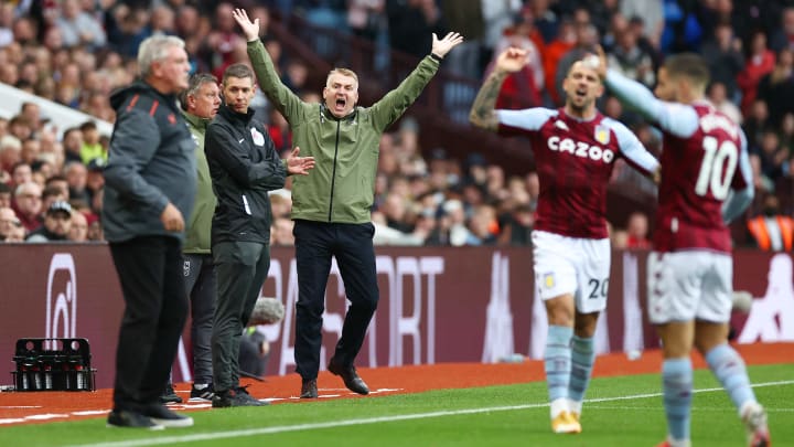 How Aston Villa reacted to Dean Smith during the Newcastle victory