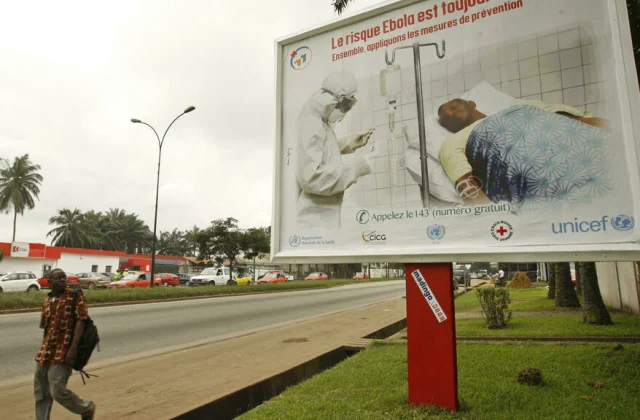 Ivory Coast discovers the first Ebola case in 25 years