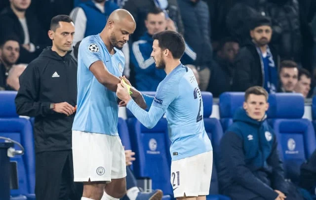 Kompany & Silva statues had been unveiled