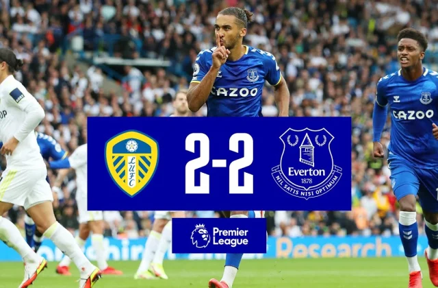 LEEDS UNITED 2-2 EVERTON |  THE GRAYS HAVE A FIRST GOAL BUT THE BLUES HAVE HELD ON THE ROAD!