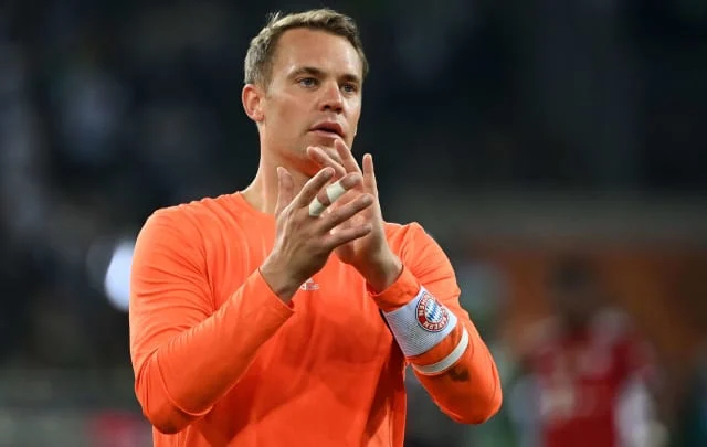 Manuel Neuer suffers from ankle injury