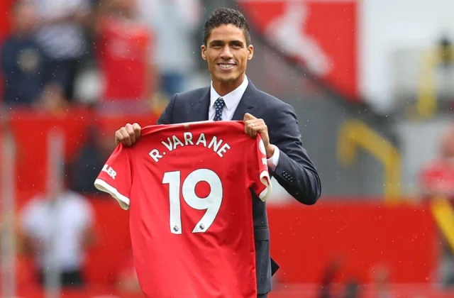 Martial praises ‘great player’ Varane after Man Utd arrival