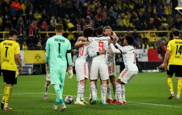 Player ratings when Bayern Munich beat Borussia Dortmund