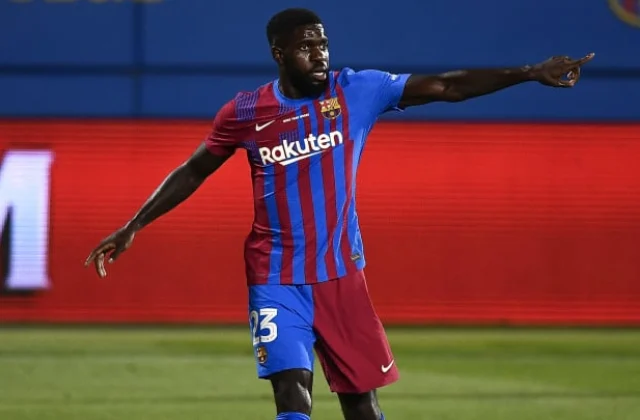 Samuel Umtiti can be dismissed