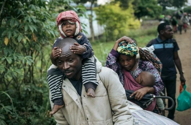 The ICRC was concerned about the humanitarian situation in the east