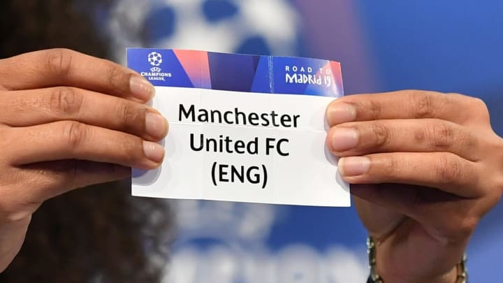 The matches within the Man Utd Champions League are confirmed