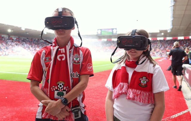 Two young Southampton fans see their team like never before
