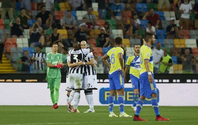 Udinese 2-2 Juventus: Player rating
