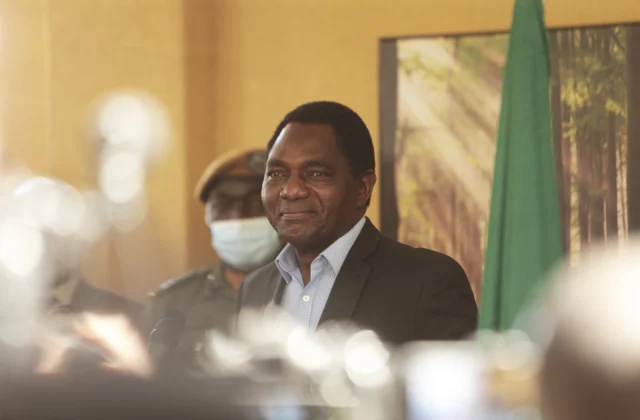 Zambian opposition leader Hichilema wins