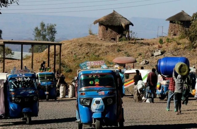 in Dessie, Amhara refugees removed from their households