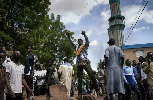 in the Badalabougou district, one year after the coup, on