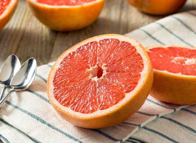 the finest fruits for shrinking stomach fats, science says - don't eat this 28 red ruby grapefruit