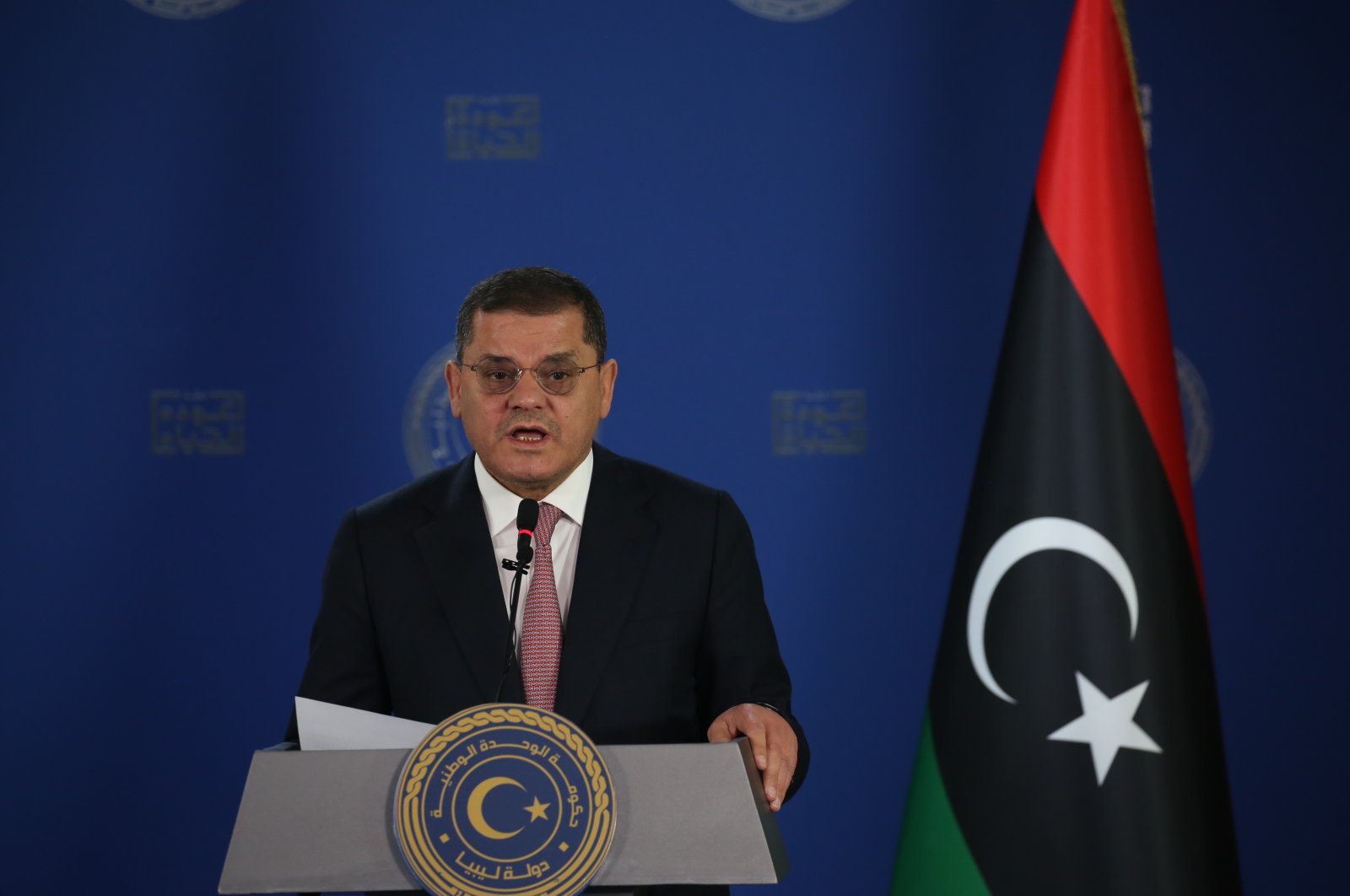Dbeibah meets envoys to Libya to discuss