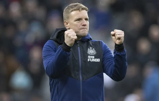 Eddie Howe named EA Sports Premier League Manager of the Month for February