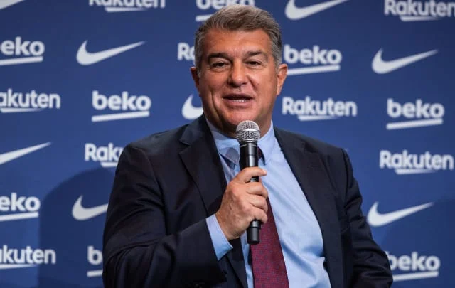 Joan Laporta cool speak about Erling Haaland transferring