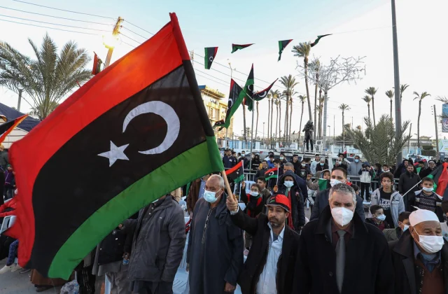 Libyans celebrate 11 years since the civil war began