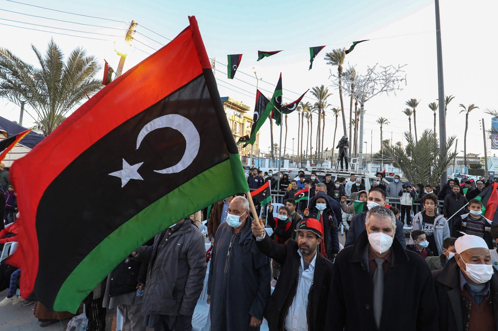 Libyans celebrate 11 years since the civil war began