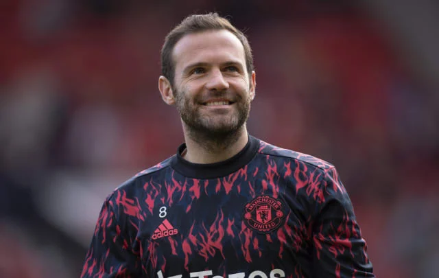 Man Utd are contemplating providing Juan Mata the teaching position this summer time