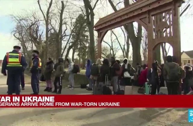 Nigerian nationals return from Ukraine