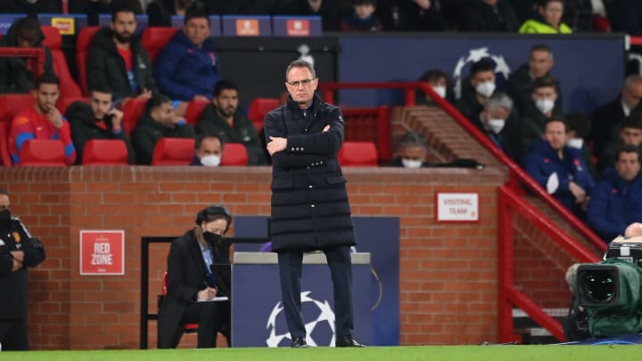 Ralf Rangnick criticizes referee efficiency after Man Utd left the Champions League