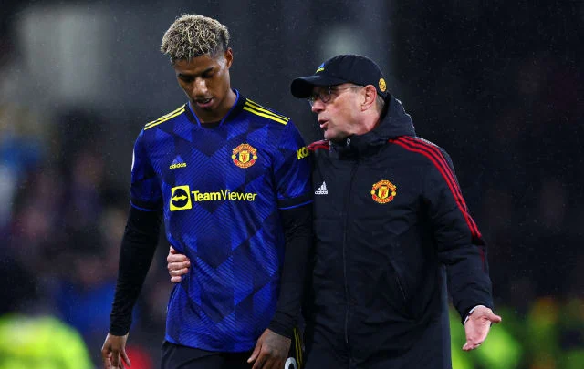 Ralf Rangnick means that Marcus Rashford can depart Man Utd if he needs to