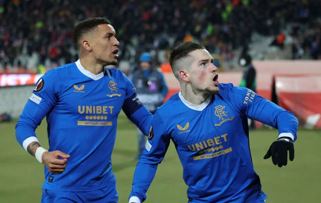 Red Star Belgrade 2-1 Rangers (Agg 2-4): Player score