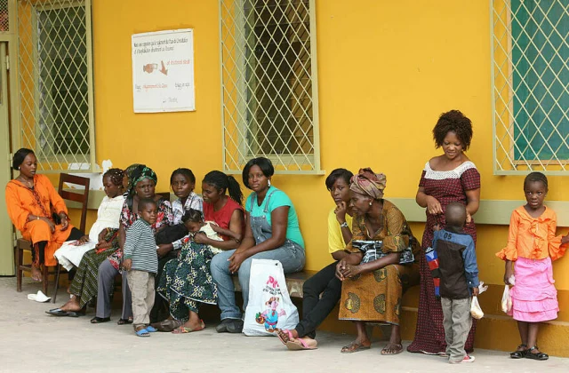 a clinic in the campaign for screening for cervical cancer