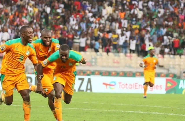the list of Ivory Coast against France, without Seko