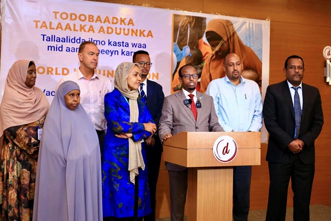 Somali government expands vaccination efforts, targets 1.5 Million children in 2024