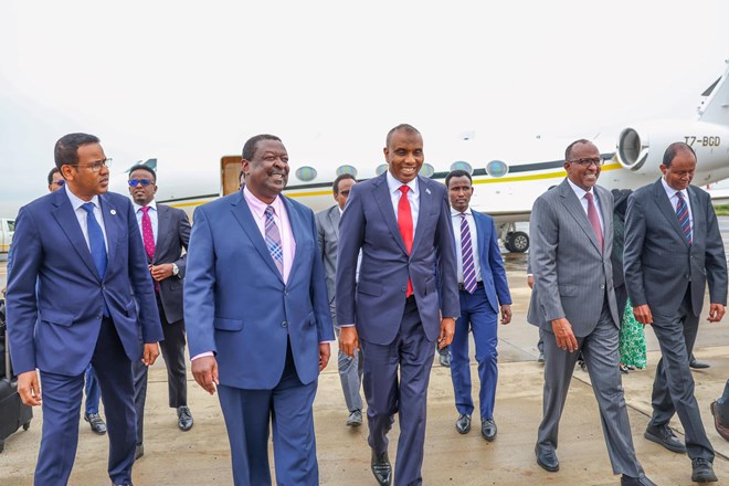 Somali Prime Minister arrives in Nairobi for Kenya-Somalia cooperation summit