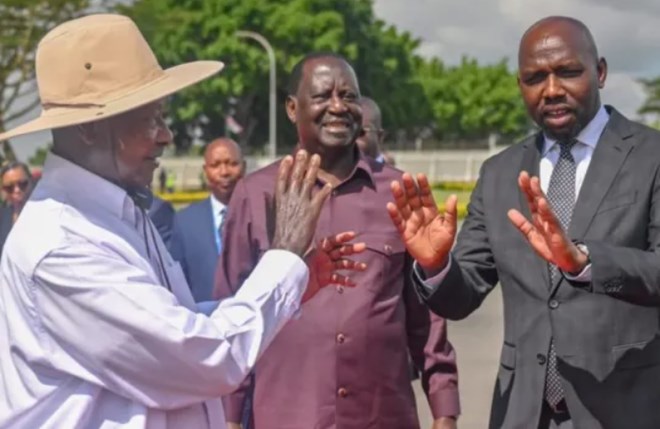 Museveni’s message to Raila as race for AU top job hots up
