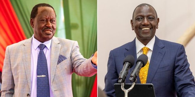 Ruto lobbies Somalia to drop its AU commission candidate in support for Raila