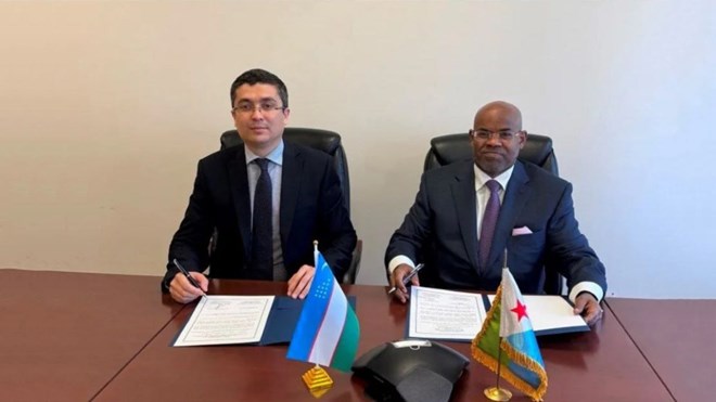 Uzbekistan establishes diplomatic relations with Djibouti