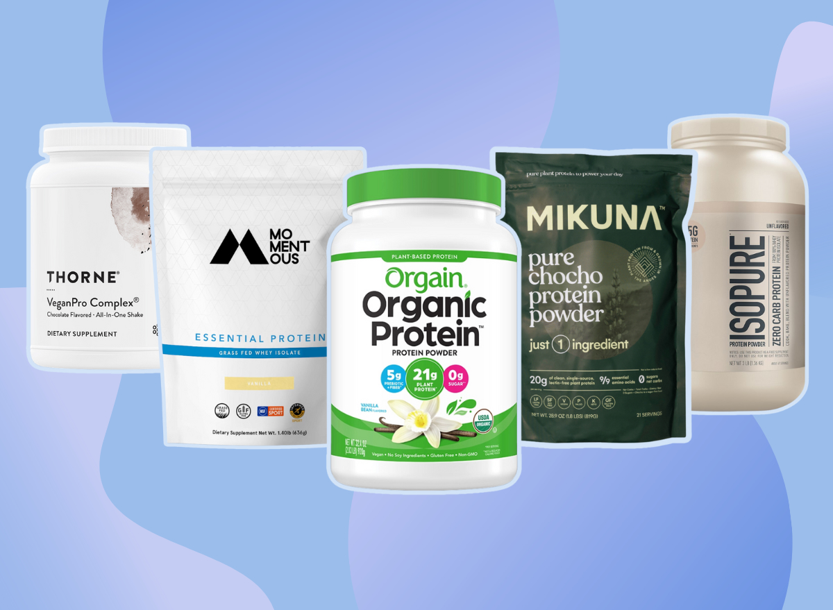 10 Best Protein Powders For Weight Loss, According To a Dietitian