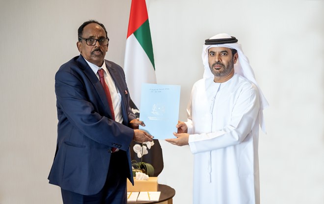 UAE welcomes new Somali Ambassador to foster bilateral relations