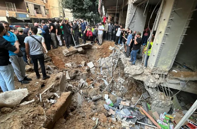 Top Hezbollah commander among 12 killed in Israeli strike on Beirut