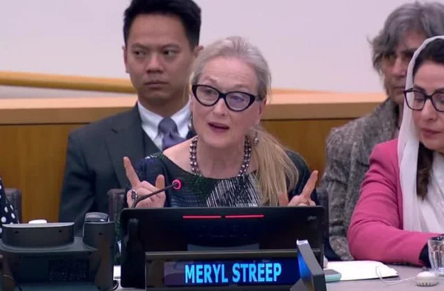 Meryl Streep: “A Squirrel Holds More Rights Than an Afghan Girl”