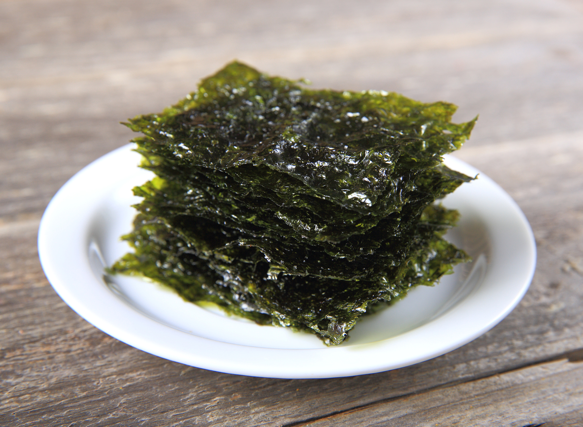 grilled seaweed snack