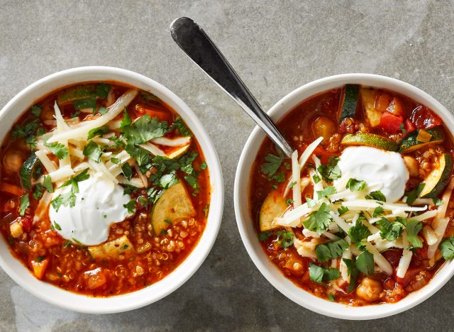 chickpea quinoa soup