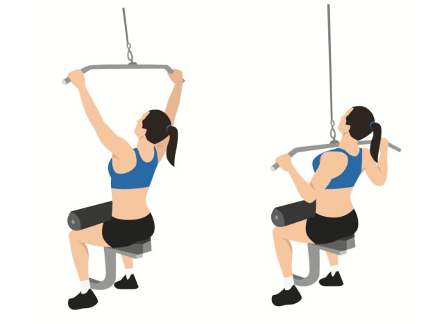 lazy pulldown illustration