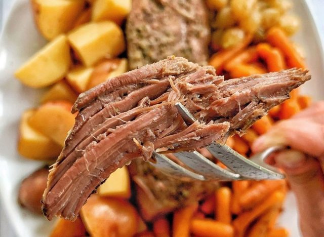 slow cooker rump roast